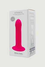 Дилдо на присоске с двойной плотностью Adrien Lastic HITSENS S02 16.7 см, розовый