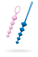 Набор анальных цепочек Satisfyer Beads, разноцветный