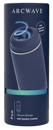 Мастурбатор с контролем давления ARCwave Pow, синий