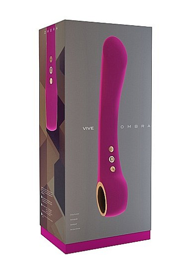 Интимный вибратор для девушек Vive Ombra, розовый