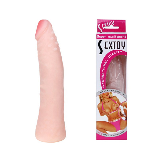 Фаллоимитатор-реалистик Sextoy 18,5 см