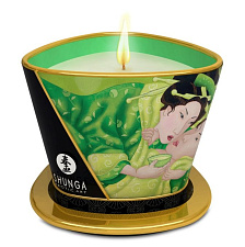 Massage Candle массажное масло Exotic Green Tea Зеленый чай, 170 мл