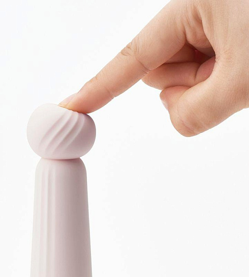 Вибратор с анти-пылевым покрытием Iroha Rin Kogane, бежевый