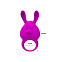 Небольшое эрекционное кольцо с вибрацией NAUGHTY BUNNY