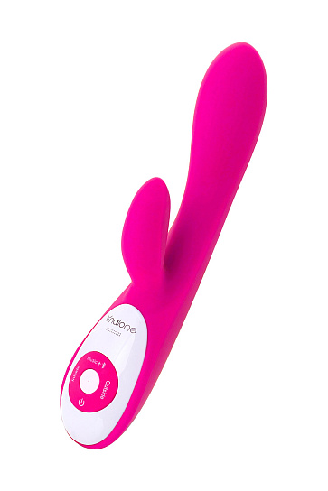 Женский хай-тек вибратор с клиторальным стимулятором Rythm