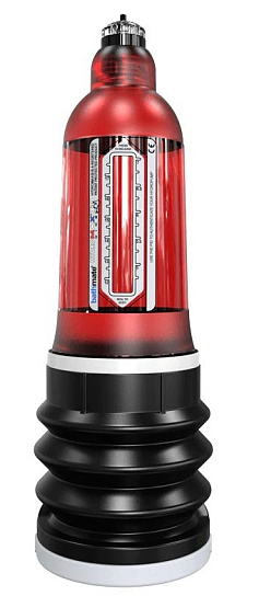 Гидропомпа Hydromax X30 Wide Boy для увеличения пениса, красная