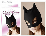 Полушлем-маска кошки Katzenmaske, черная