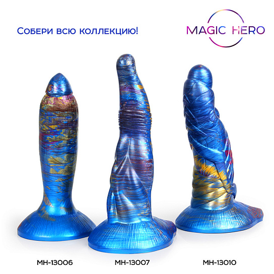 Нереалистичный большой фаллоимитатор Magic Hero, 23 см