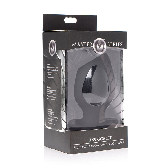 Анальная пробка большая Ass Goblet, М