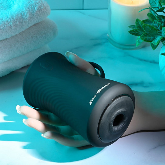 Мастурбатор Evolved Gyro Stroke с вибрацией и гироскопом, черный