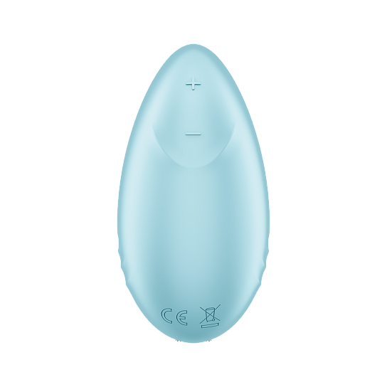 Мини-вибратор Satisfyer Tropical Tip с управлением через приложение, голубой Мини-вибратор Satisfyer Tropical Tip с управлением через приложение, голубой