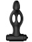 Анальная пробка с вибропулей рельефной формы Baile Mr.Play