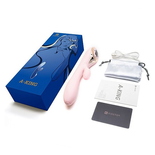 Вибратор-кролик с возможностью расширения KisToy A-King