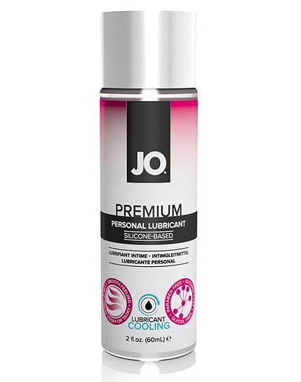 Охлаждающий силиконовый лубрикант JO Premium Women Cool, 60 мл