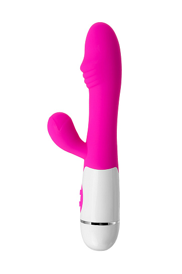 Вибратор с клиторальным стимулятором Nixy из коллекции A-Toys, 23,3 см