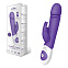 Вибратор-кролик пульсирующий Thrusting, 6 режимов, фиолетовый
