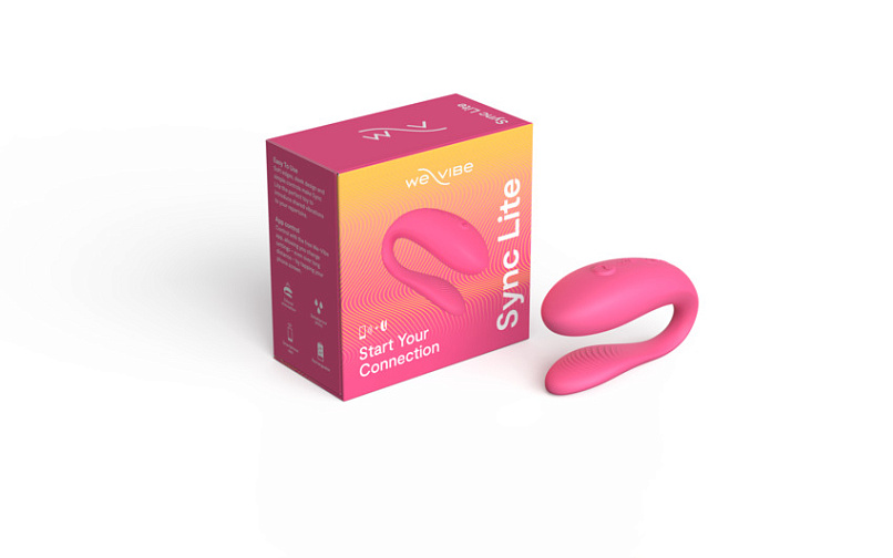 Вибратор для двоих We-Vibe Sync Lite, розовый