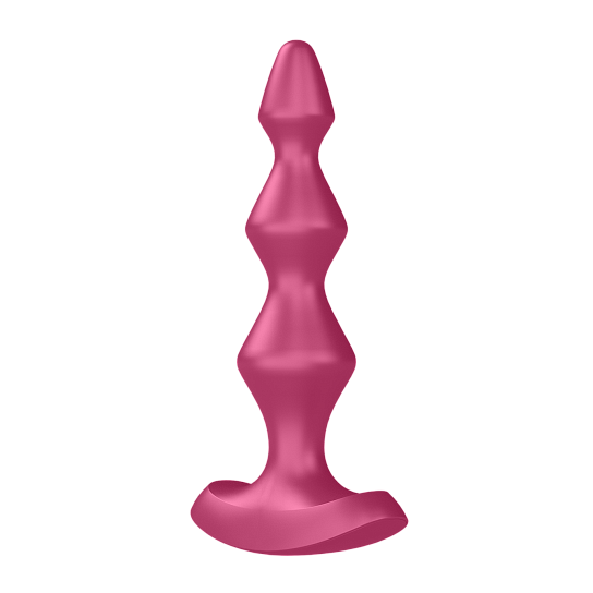 Анальная пробка с вибрацией Satisfyer Lolli Plug 1, бордо