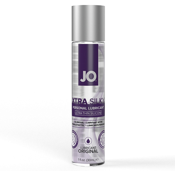Лубрикант на силиконовой основе JO Xtra Silky Silicone, 30 мл