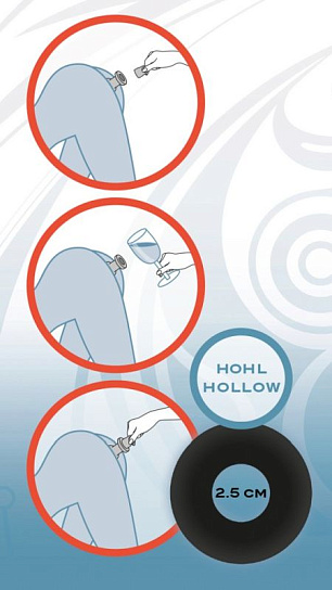 Пробка-туннель с ограничителем Lust Tunnel