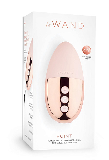 Утяжеленный премиум-вибратор Le Wand Point, розовый