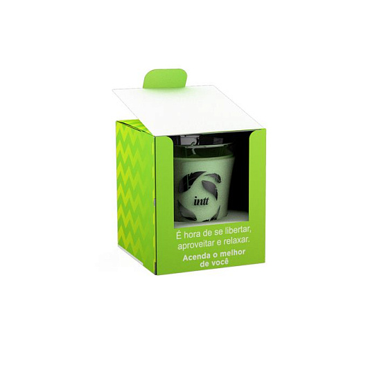 Массажная аромасвеча Intt Kissable Candle, кайпиринья, 40 г