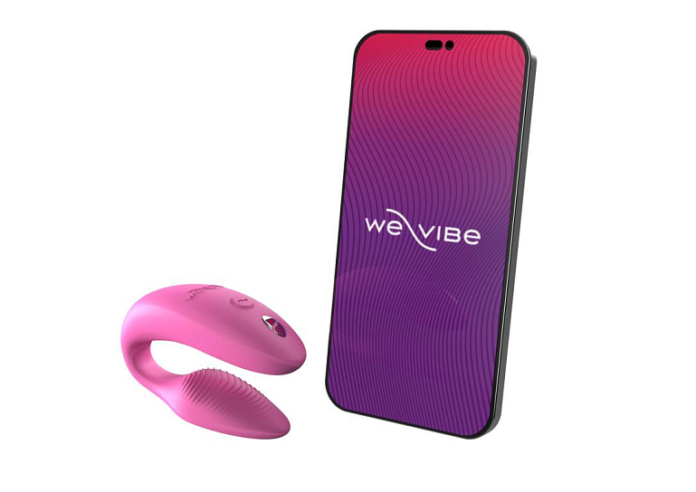 Вибратор для двоих We-Vibe Sync 2, розовый