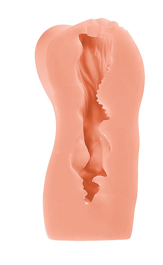 Мастурбатор Satisfaction Foxy Lady Sasha, телесный с упругой попкой