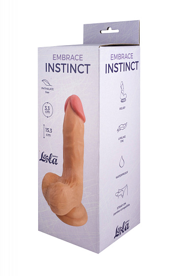 Фаллоимитатор Lola Games Embrace Instinct, 15,3 см