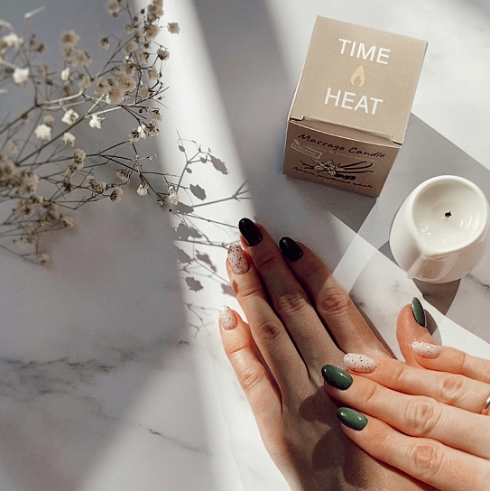 Массажная свеча Time Heat Vanilla & black pepper, 45 мл
