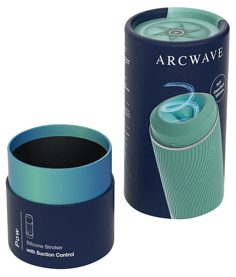 Мастурбатор с контролем давления ARCwave Pow, мятный