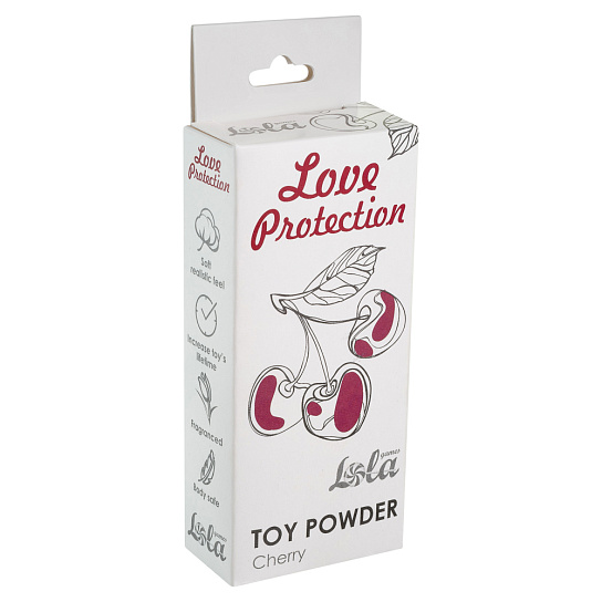Пудра для игрушек Love Protection Вишня, 15 мл