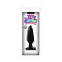 Анальная пробка мини Jelly Rancher Pleasure Plug - Mini, черная
