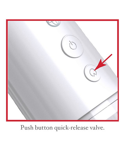 Вакуумная помпа Classix Auto-Vac автоматическая, 21 см, прозрачная