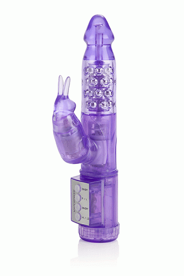 Вибратор My First Jack Rabbit, фиолетовый