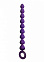 Анальная цепочка из 9 звеньев разного диаметра, фиолетовая