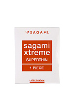 Презервативы из латекса Sagami Superthin, 1 шт