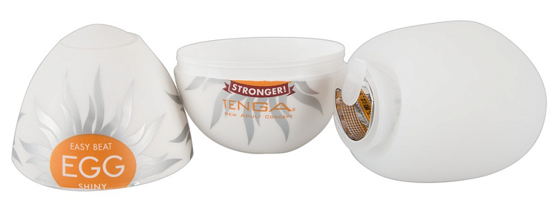Мастурбатор Tenga Egg Shiny 011 с хитросплетением лучей