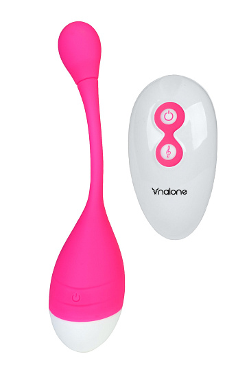 Виброяйцо Nalone Sweetie с пультом ДУ, розовое
