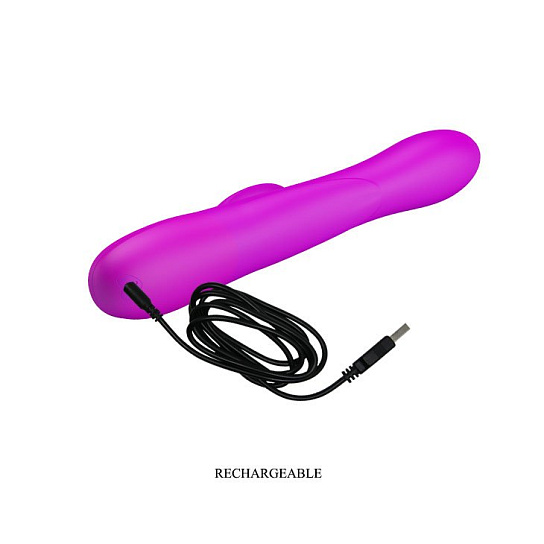 Вагинальный женский вибратор с клиторальным стимулятором Douglas