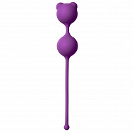 Вагинальные шарики Foxy для массажа интимных мышц, фиолетовые