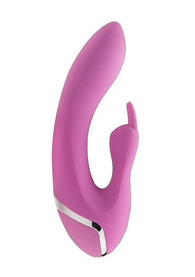 Гладкий и бесшовный вибратор COUPLES, розовый