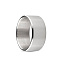 Стальное эрекционное кольцо Sinner Wide metal head-ring L