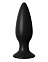 Пробка большая с вибрацией Anal Plug, черная