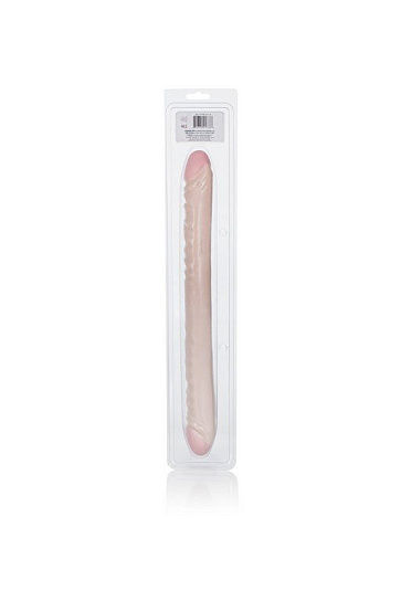 Фалоимитатор Veined Double Dongs — 18" IVORY, 58 см