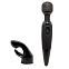Вибромассажер Sensual Massager, черный с гибкой головкой
