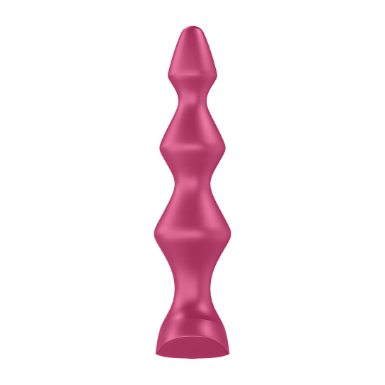 Анальная пробка с вибрацией Satisfyer Lolli Plug 1, бордо