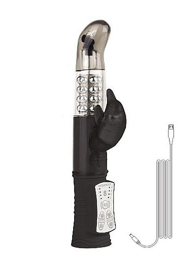 Многоскоростной вибратор DOLPHIN 323, черный