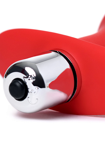 Яркая анальная втулка с вибрацией ToDo by Toyfa Glam