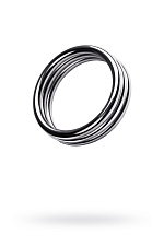 Металлическое эректильное кольцо на пенис, TOYFA Metal, размер L